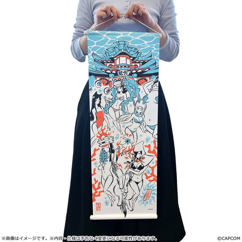 『大神』20周年記念 復刻アート企画 タペストリー 夏 -吉村健一郎 作 10周年より-