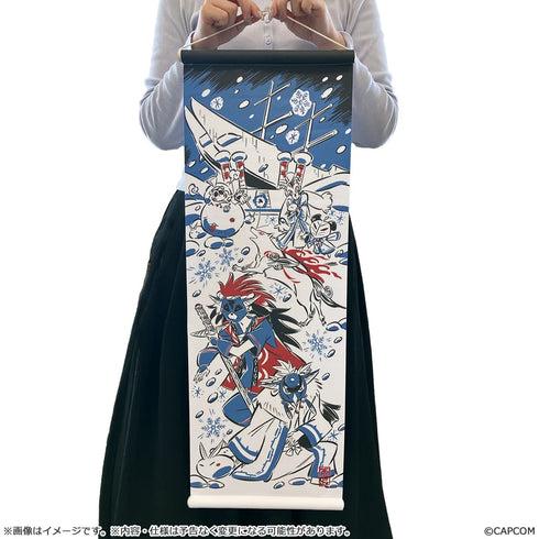 『大神』20周年記念 復刻アート企画 タペストリー 冬 -島崎麻里 作 10周年より-