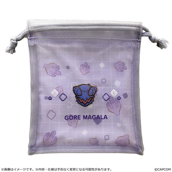 『モンスターハンター』モンでふぉ メッシュ巾着ポーチ ゴア・マガラ