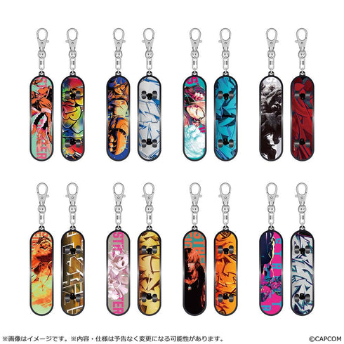 『ストリートファイター6』001_フィンガースケートボードキーホルダーコレクション Vol.1【BOX】