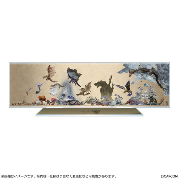 《怪物猎人:野性》怪物对比图 亚克力立牌
