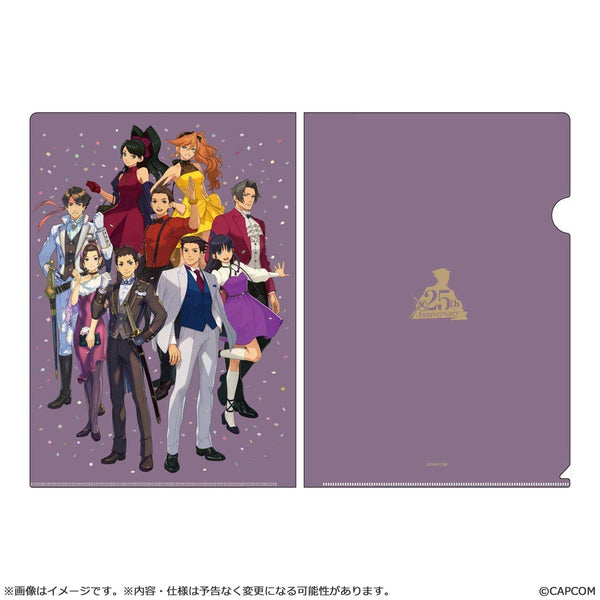 『逆転裁判25周年』メインビジュアル クリアファイル