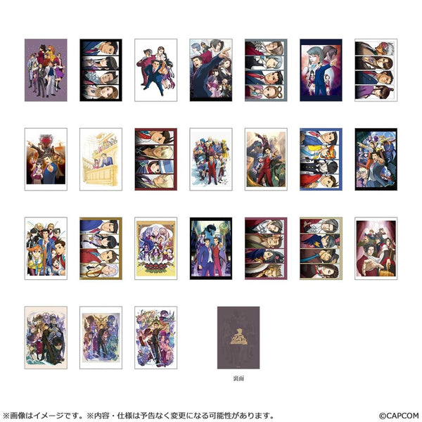 《逆转裁判25周年》附带“替身”的插画卡套装