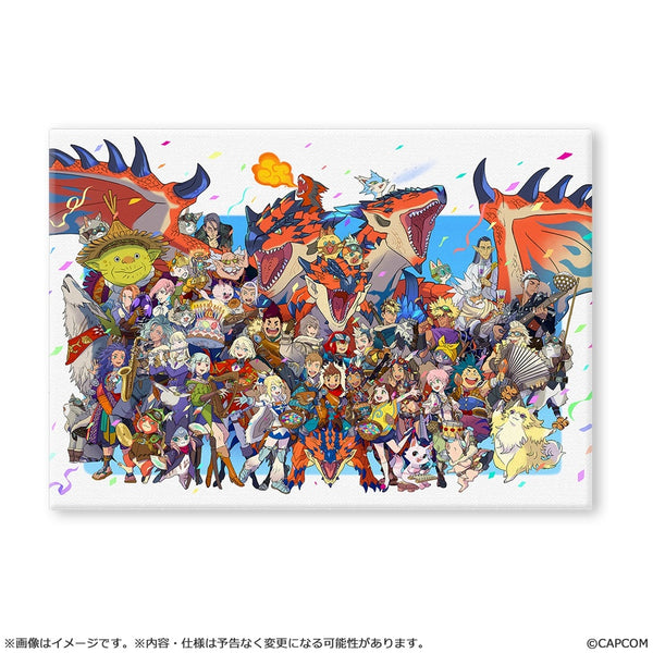 "Monster Hunter" Monster Hunter Stories 10th Anniversary Art Character Fine Board