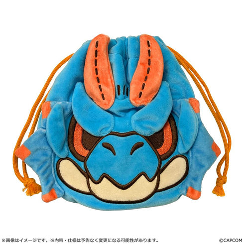『モンスターハンター』モンでふぉ 巾着ポーチ ラギアクルス