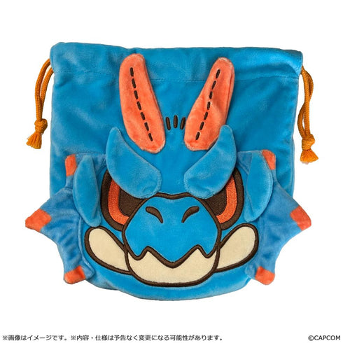 『モンスターハンター』モンでふぉ 巾着ポーチ ラギアクルス