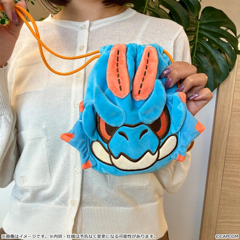 『モンスターハンター』モンでふぉ 巾着ポーチ ラギアクルス