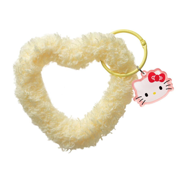 『サンリオキャラクターズ』ファーハンドストラップ ハローキティ