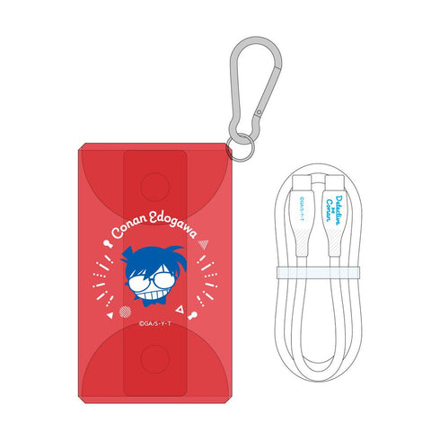 『名探偵コナン』ケーブル入りポーチ 江戸川コナン