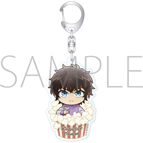 『名探偵コナン』アクリルキーホルダー 松田陣平 ミニキャラ 映画鑑賞