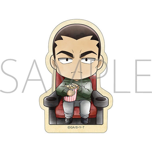 『名探偵コナン』ステッカー 横溝重悟 ミニキャラ 映画鑑賞