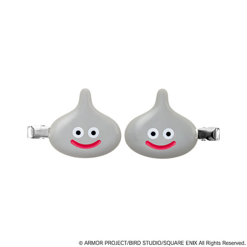 『ドラゴンクエスト』スマイルスライム コスメ&ビューティー メタルスライムのヘアクリップ 2P【202505再販】