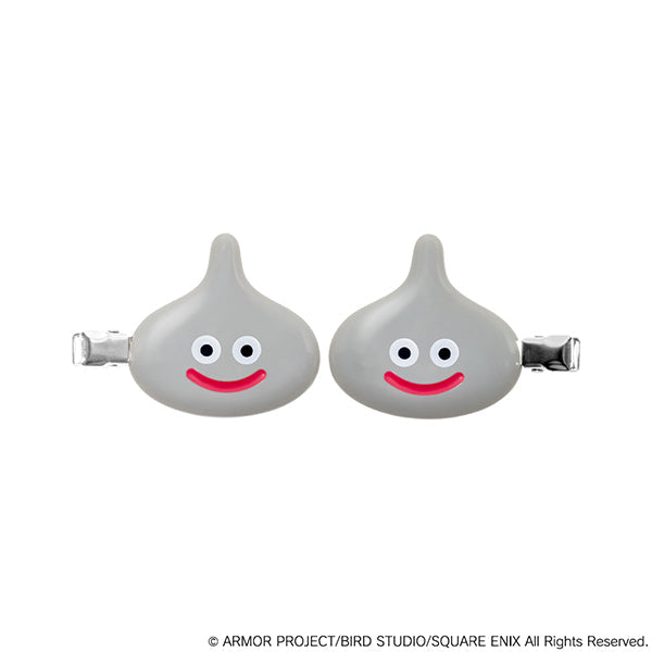 『ドラゴンクエスト』スマイルスライム コスメ&ビューティー メタルスライムのヘアクリップ 2P【202505再販】