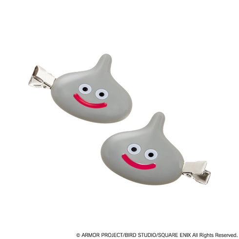 『ドラゴンクエスト』スマイルスライム コスメ&ビューティー メタルスライムのヘアクリップ 2P【202505再販】