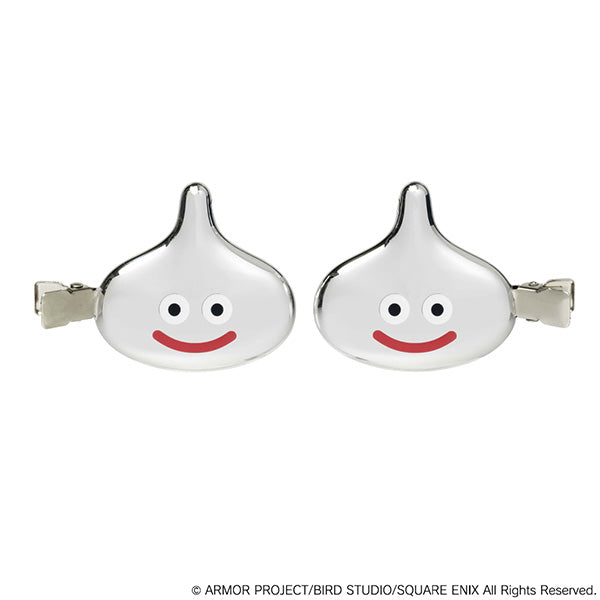 『ドラゴンクエスト』スマイルスライム コスメ&ビューティー メタルスライムのヘアクリップ 2P -メタリックバージョン-【202505再販】