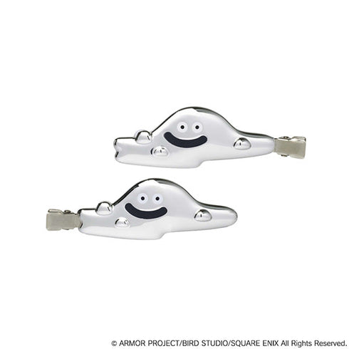 『ドラゴンクエスト』スマイルスライム コスメ&ビューティー はぐれメタルのヘアクリップ 2P -メタリックバージョン-【202505再販】