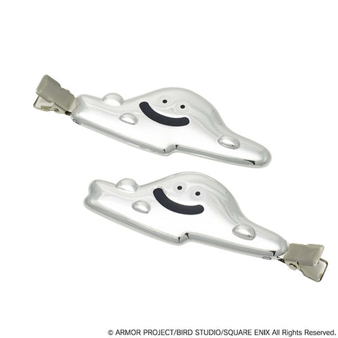 『ドラゴンクエスト』スマイルスライム コスメ&ビューティー はぐれメタルのヘアクリップ 2P -メタリックバージョン-【202505再販】