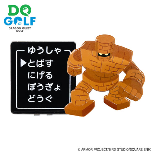 『ドラゴンクエスト』ゴルフ クリップマーカー ゴーレム【202606再販】