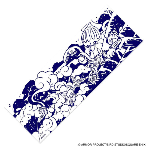 『ドラゴンクエスト』スマイルスライム 和シリーズ てぬぐい うみ