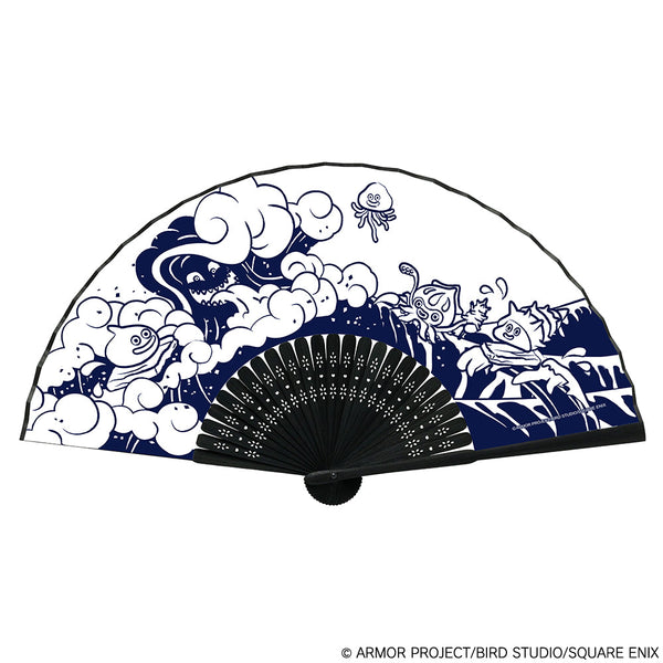 『ドラゴンクエスト』スマイルスライム 和シリーズ うかびあがる扇子<うみ>