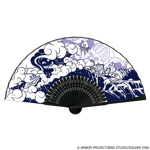 『ドラゴンクエスト』スマイルスライム 和シリーズ うかびあがる扇子<うみ>
