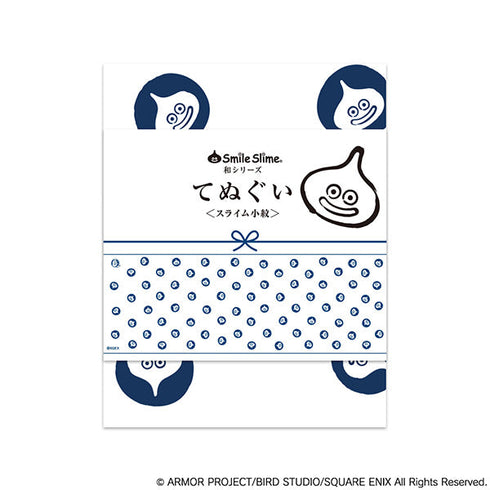 『ドラゴンクエスト』スマイルスライム 和シリーズ てぬぐい スライム小紋【202507再販】