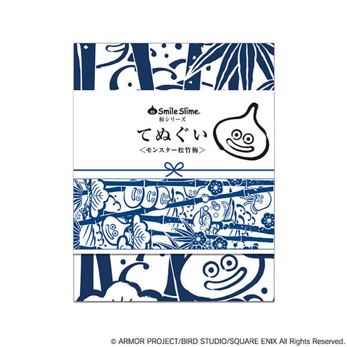 『ドラゴンクエスト』スマイルスライム 和シリーズ てぬぐい モンスター松竹梅【202507再販】