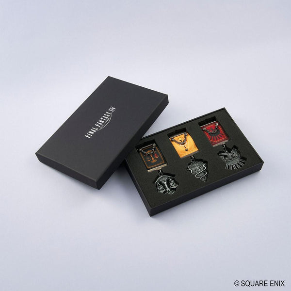 『ファイナルファンタジーXIV』エオルゼア三国勲章風ブローチセット
