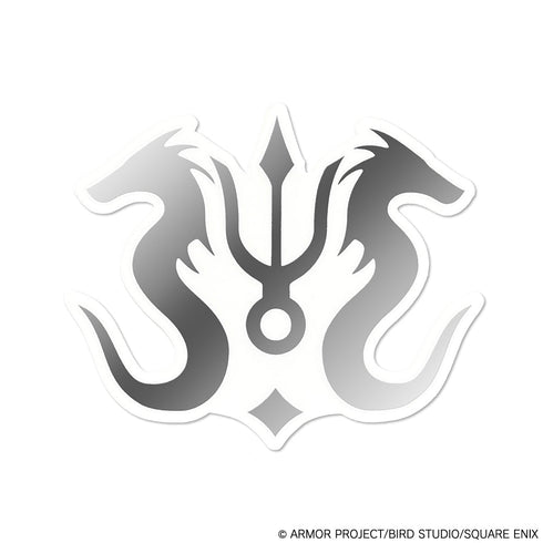 『ドラゴンクエスト』ドラゴンクエストVII Reimagined メタリックダイカットステッカー <マール・デ・ドラゴーンのエンブレム>