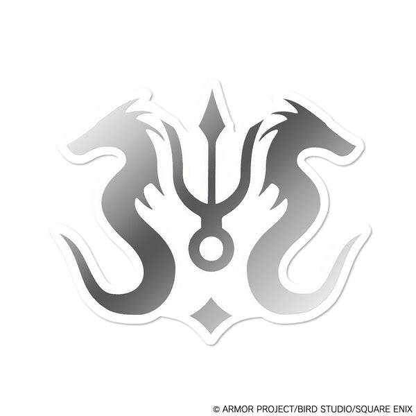 『ドラゴンクエスト』ドラゴンクエストVII Reimagined メタリックダイカットステッカー <マール・デ・ドラゴーンのエンブレム>