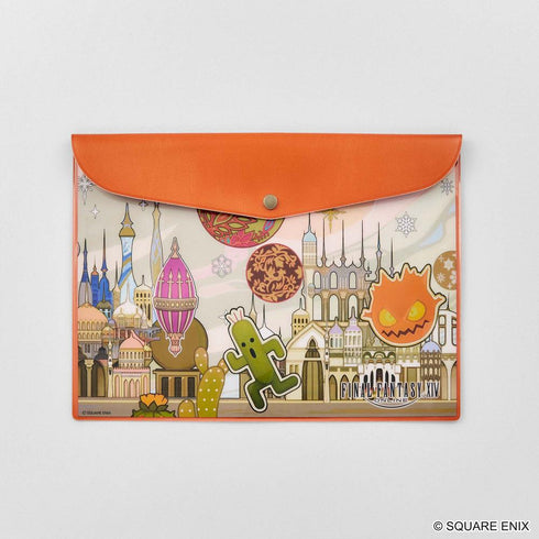 『ファイナルファンタジーXIV』フラットポーチ ウルダハ