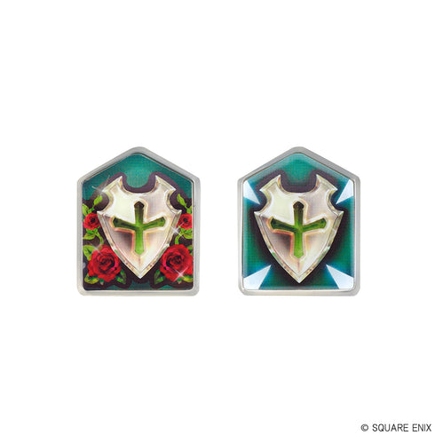 "Final Fantasy XIV" Pair Status Effect Pin Set: Protect