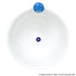 Dragon Quest" Smile Slime Japanese Series Rice Bowl Blue [Resale 202602