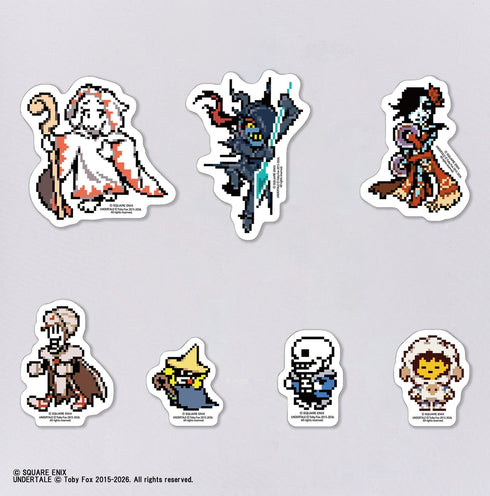『UNDERTALE×FINAL FANTASY』ステッカーセット