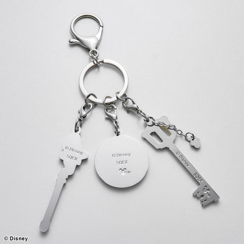 『キングダムハーツ』メタルキーホルダー キングダムチェーン/まどうしの杖/騎士の盾【202507再販】