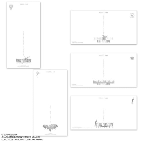 『ファイナルファンタジーVIIシリーズ』メタリックラージポストカードセット【202506再販】
