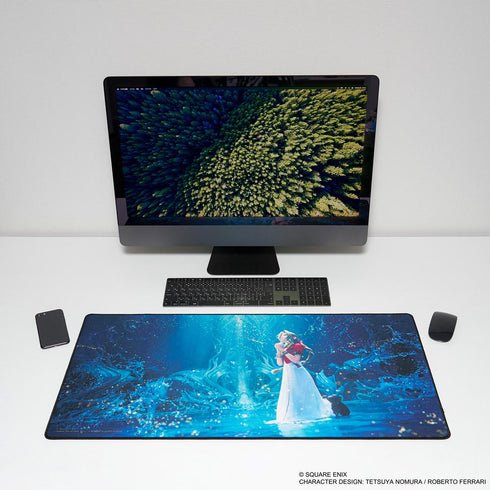 『ファイナルファンタジーVII』リバース ゲーミングマウスパッド キーアート エアリス