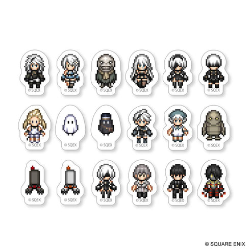 『NieR Series』フレークシール ドット絵Ver.