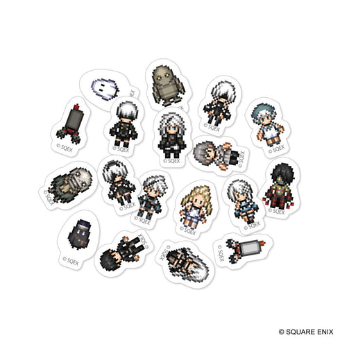 『NieR Series』フレークシール ドット絵Ver.