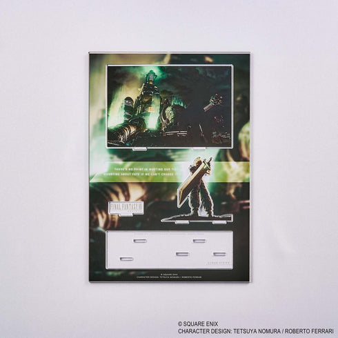 『ファイナルファンタジーVII リバース』アクリルジオラマ キーアート クラウド