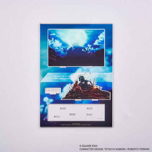 『ファイナルファンタジーVII リバース』アクリルジオラマ キーアート レッドXIII