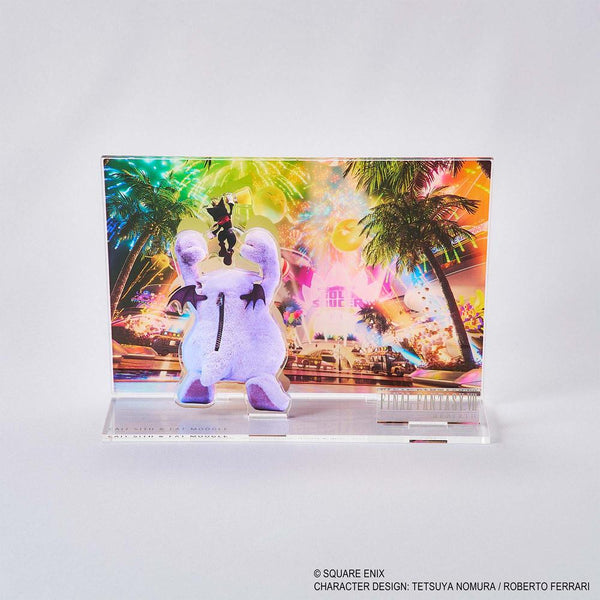 『ファイナルファンタジーVII リバース』アクリルジオラマ キーアート ケット・シー&デブモーグリ