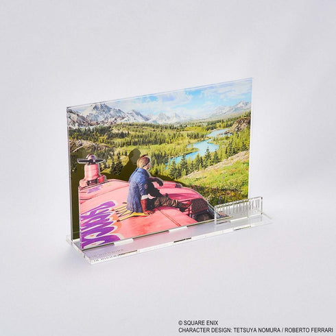 『ファイナルファンタジーVII リバース』アクリルジオラマ キーアート シド