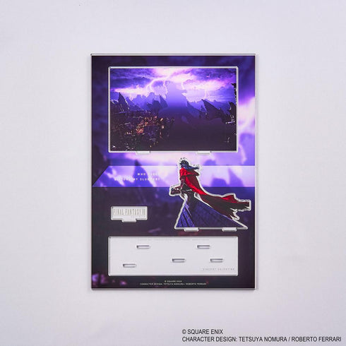 『ファイナルファンタジーVII リバース』アクリルジオラマ キーアート ヴィンセント