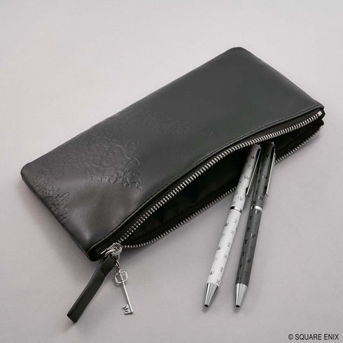 『キングダムハーツ』ステーショナリー フラットペンケース ブラック