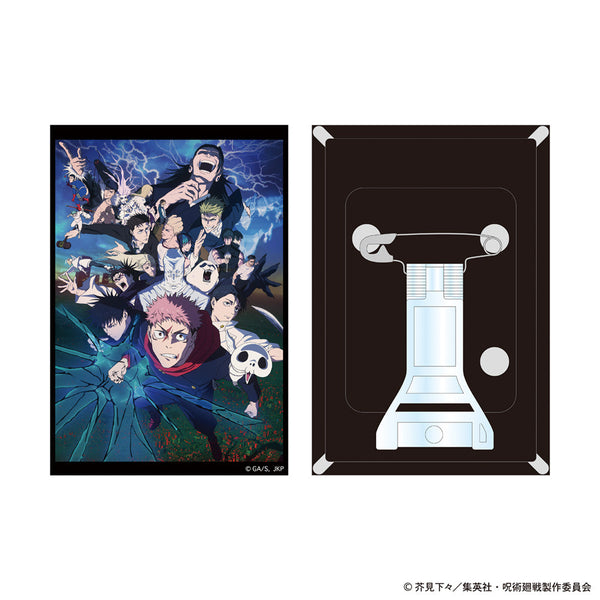 『呪術廻戦 死滅回游』キービジュアル スタンド付きスクエア缶バッジ