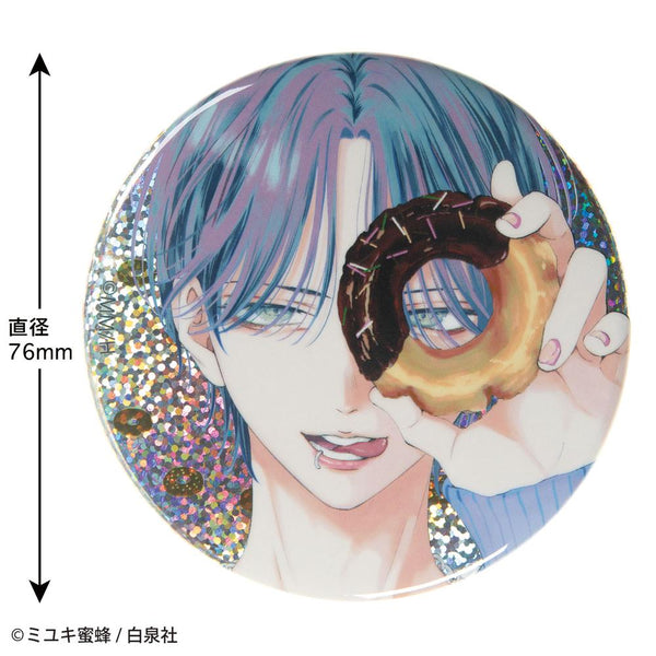 『春の嵐とモンスター』ホログラム缶バッジ 春の嵐とモンスターB