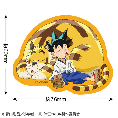 『真・侍伝YAIBA』ステッカー(刃&カゲトラ)