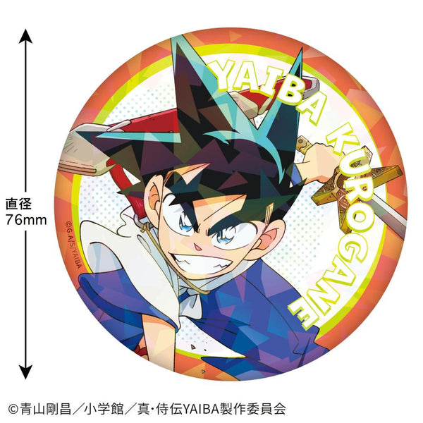 『真・侍伝YAIBA』ホログラム缶バッジ(鉄刃)