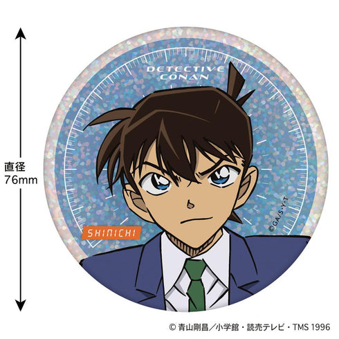 『名探偵コナン』ホログラム缶バッジ SPEED 工藤新一